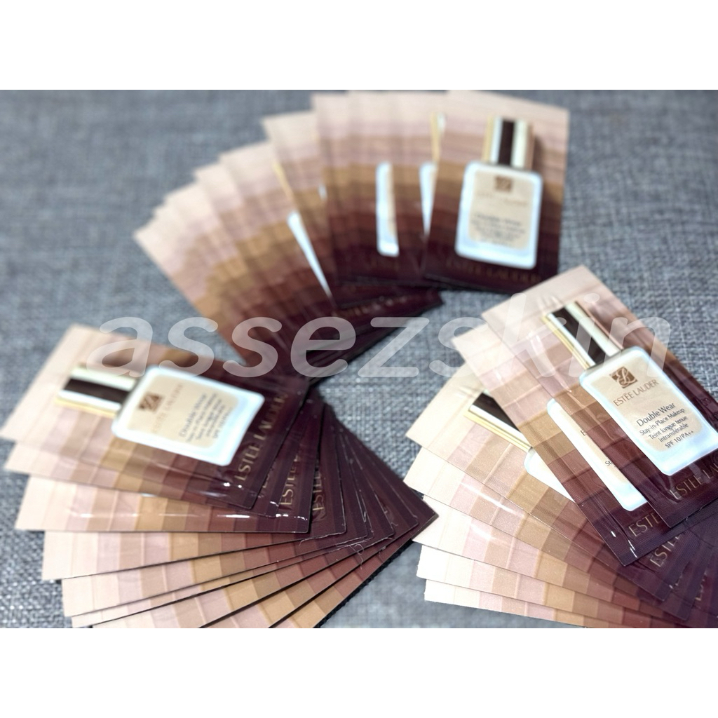 ป้ายไทยของแท้100%_รองพื้นเอสเต้_Estee Lauder Double Wear Stay-in-Place 1ml แบบซอง