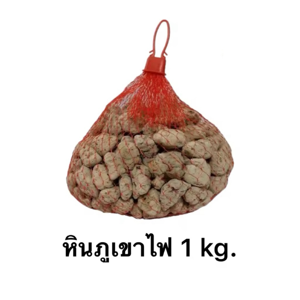 หินภูเขาไฟ 1 kg. ช่วยทําให้น้ําใส