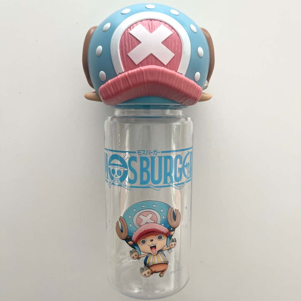 ขวดน้ำวันพีช ของสะสม Chopper Bottle with Chopper Hat "One Piece x Mos Burger 2025”