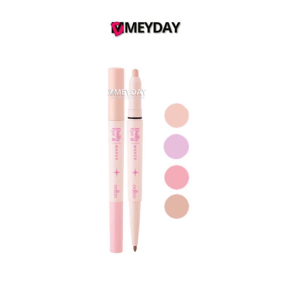 (OD2036) odbo Dolly Eye Maker โอดีบีโอ ดอลลี่ อาย เมคเกอร์ 0.5+0.2 กรัม