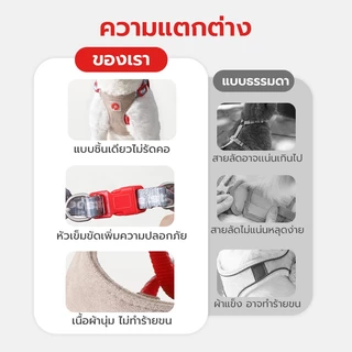 Petstar สายจูงแมว Cat Leash ปลอกคอแมว เซ็ตสายจูงแมว ปรับได้ 4 ระดับ ล็อคแน่น ใส่สบาย สายยาว 1.3 เมตร ไซส์ S/M
