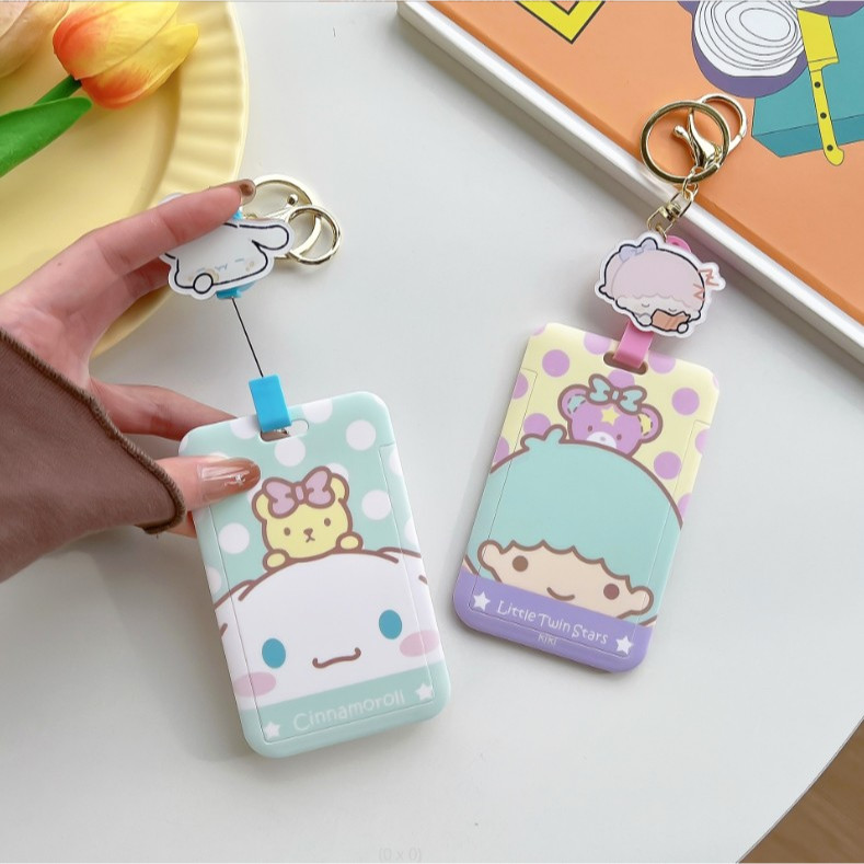 พร้อมส่ง 🇹🇭 จากไทย ป้ายห้อยบัตร ยืดได้  ใส่บัตรพนักงาน ที่ใส่บัตรนักเรียน สายคล้องบัตร