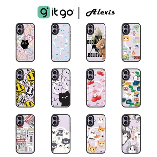 เคสขอบดำ Alexis Cartoon ST Black V.5 เคสใหม่ ลายไม่ซ้ำ น่ารักจนใจเจ็บ! สำหรับ IP-17 เท่านั้น!!!