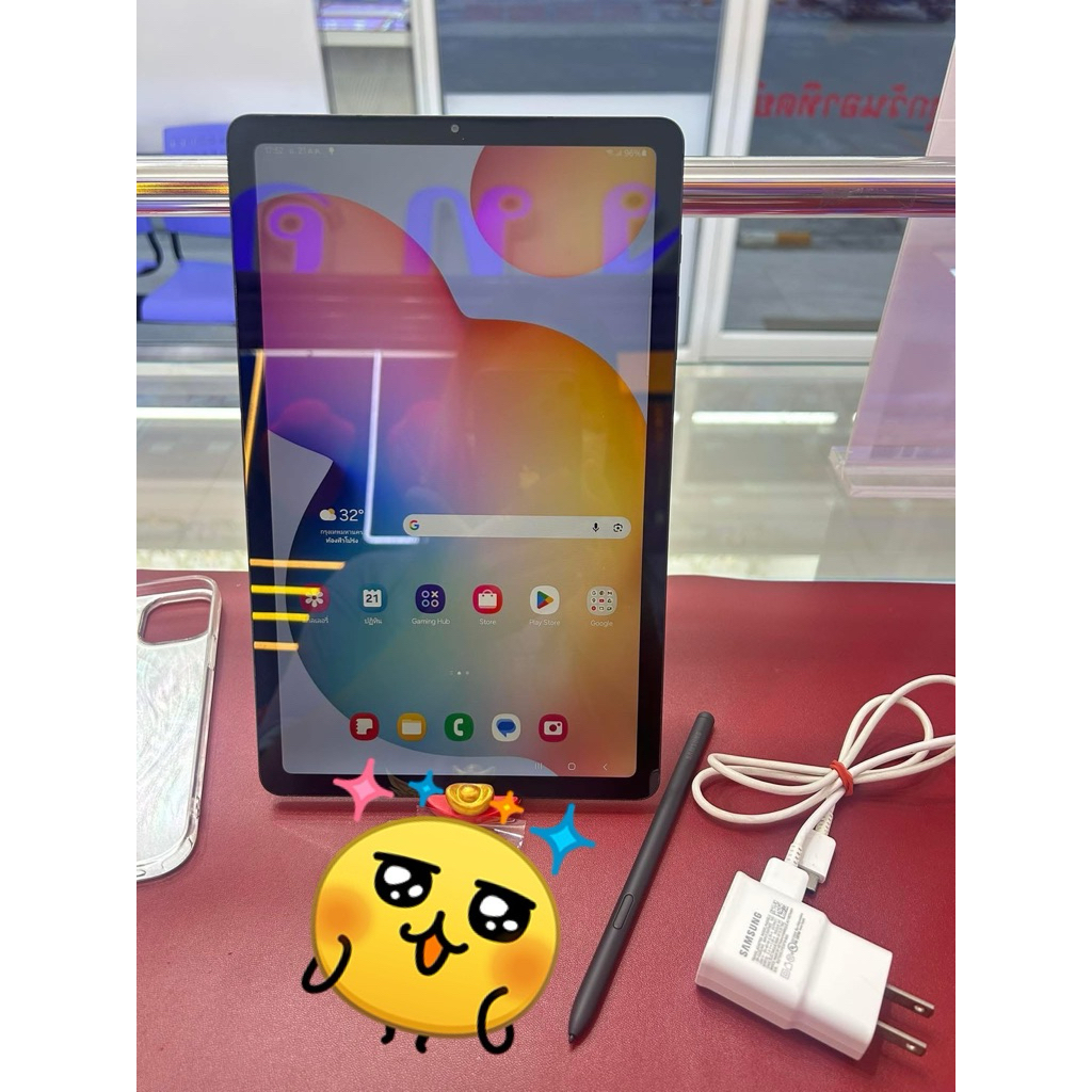 📱 Galaxy Tab S6 Lite รุ่นSM-P619 (2022) ใส่ซิมโทรได้ (มือสองสภาพดี)