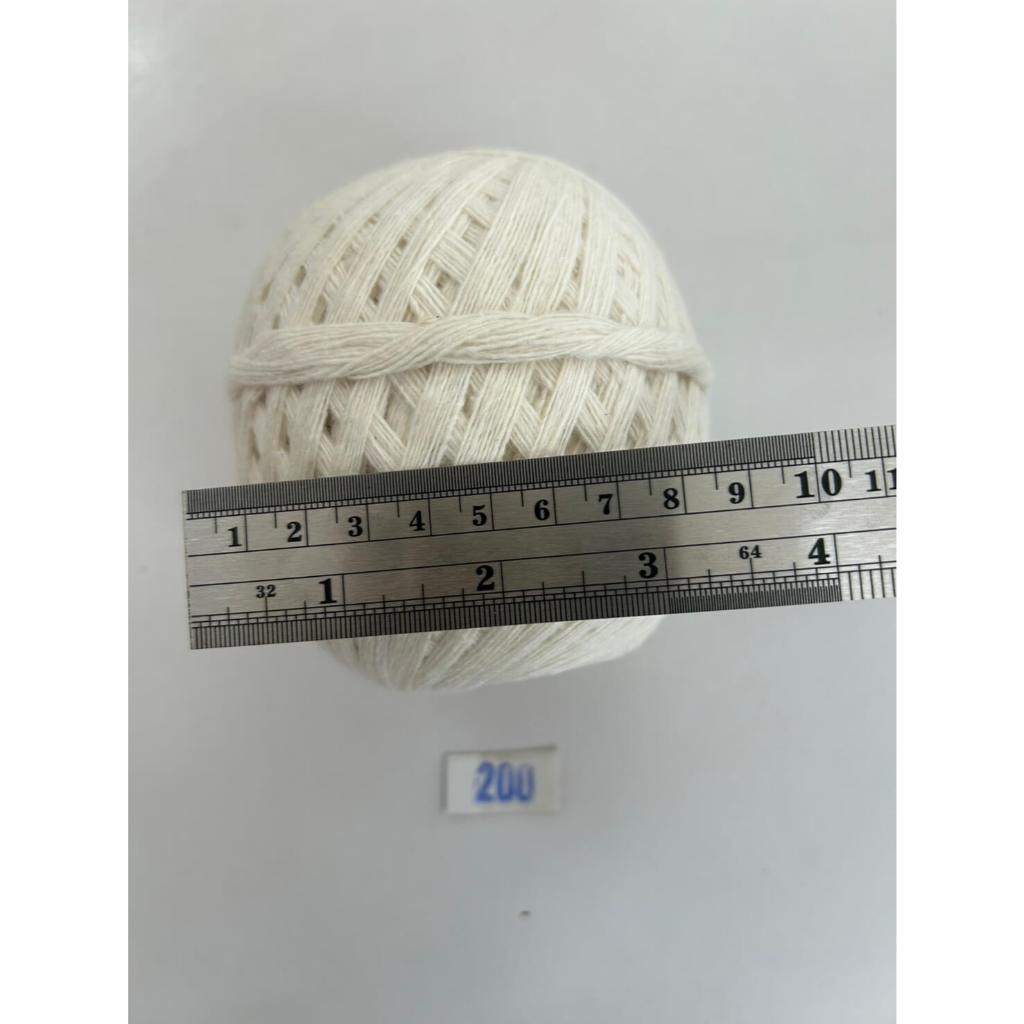 สายสิญจน์ ด้ายดิบแท้ 200 เมตร (9 เส้น) ใช้ในพิธีมงคล ทำบุญ สายสิญจน์วัด เสริมสิริมงคล - รูปที่ 2