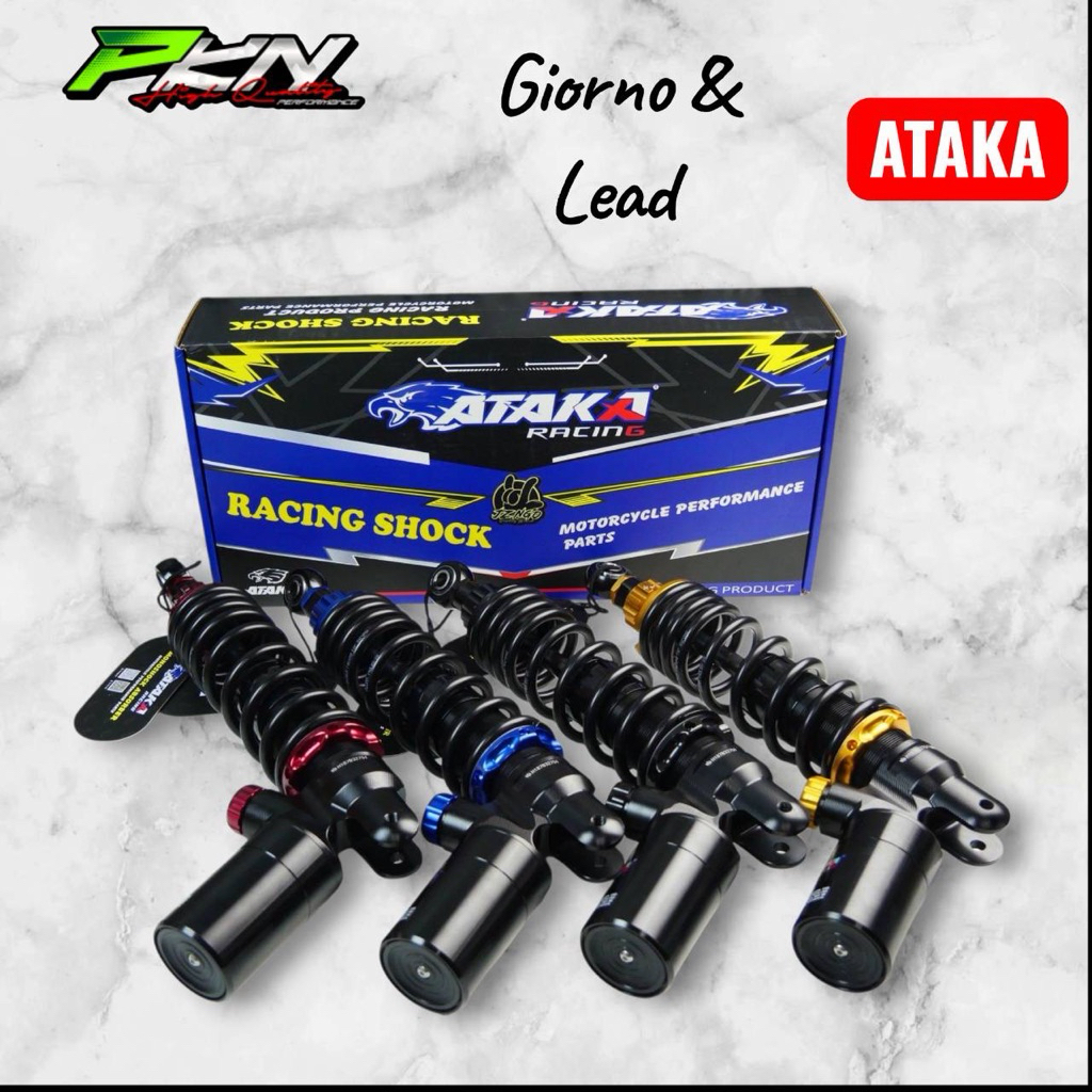 โช้คหลัง ATAKA อาทากะแท้100%Lead-Giorno-ปรับได้180ระดับรับประกัน6เดือน