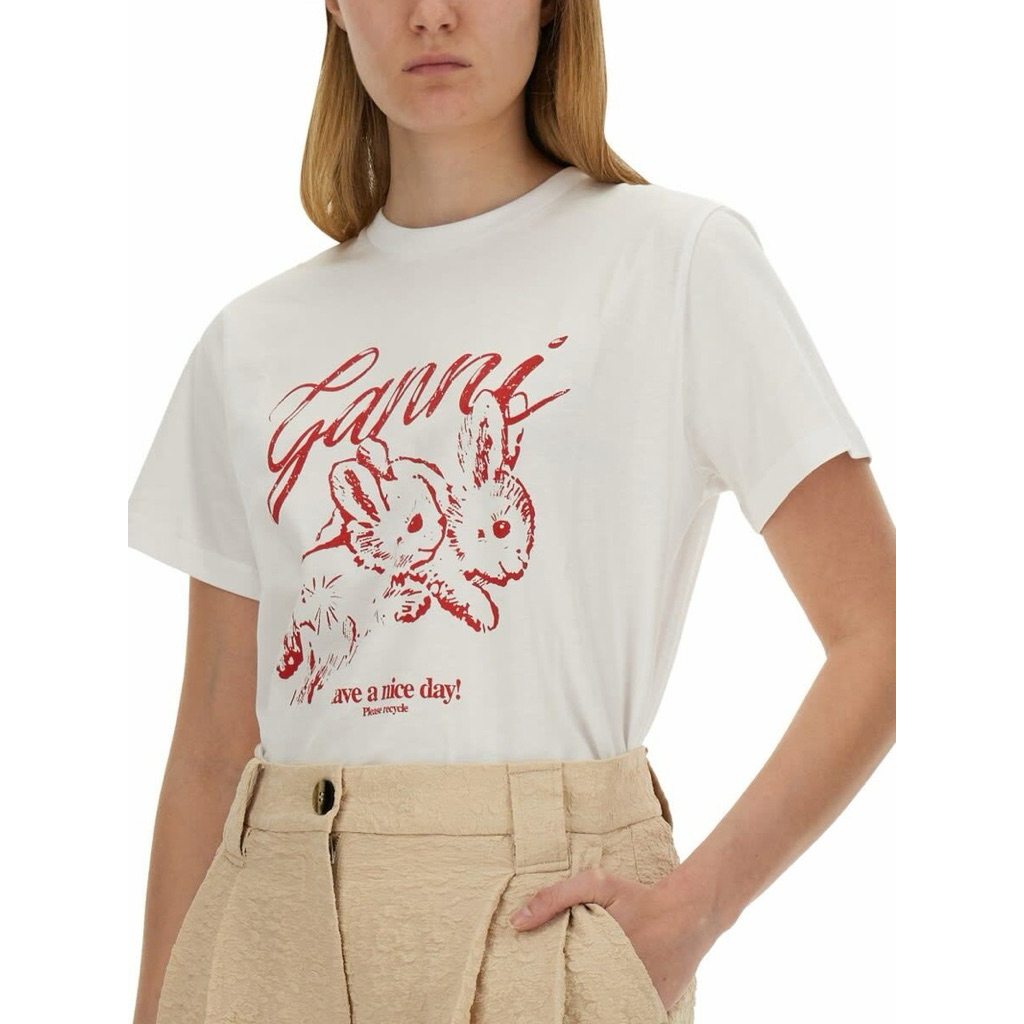 Ganni bunny  T-shirt