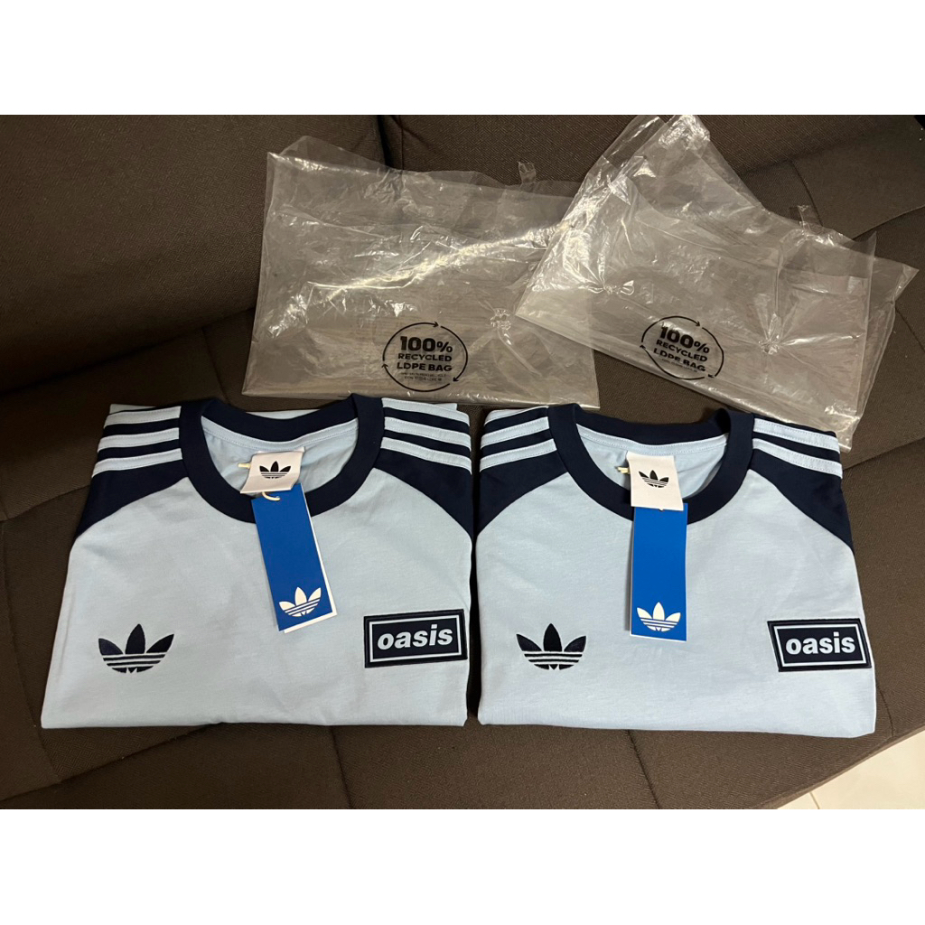 Adidas x Oasis TOUR 3-STRIPES T-SHIRT