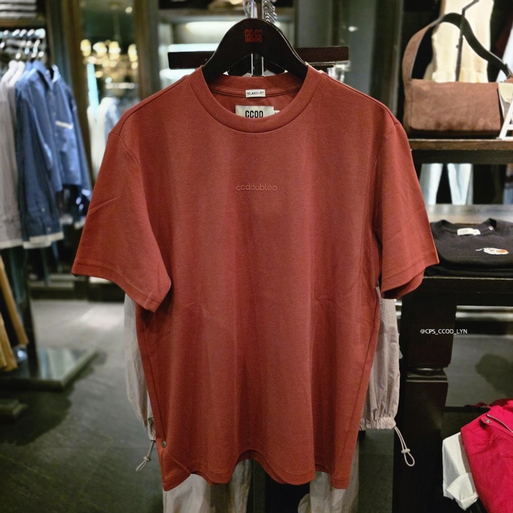 🛍 เสื้อยืด CC DOUBLE O CCOO ผู้ชาย คอลใหม่ล่าสุด ของแท้💯% จัดส่งพร้อมถุงShop