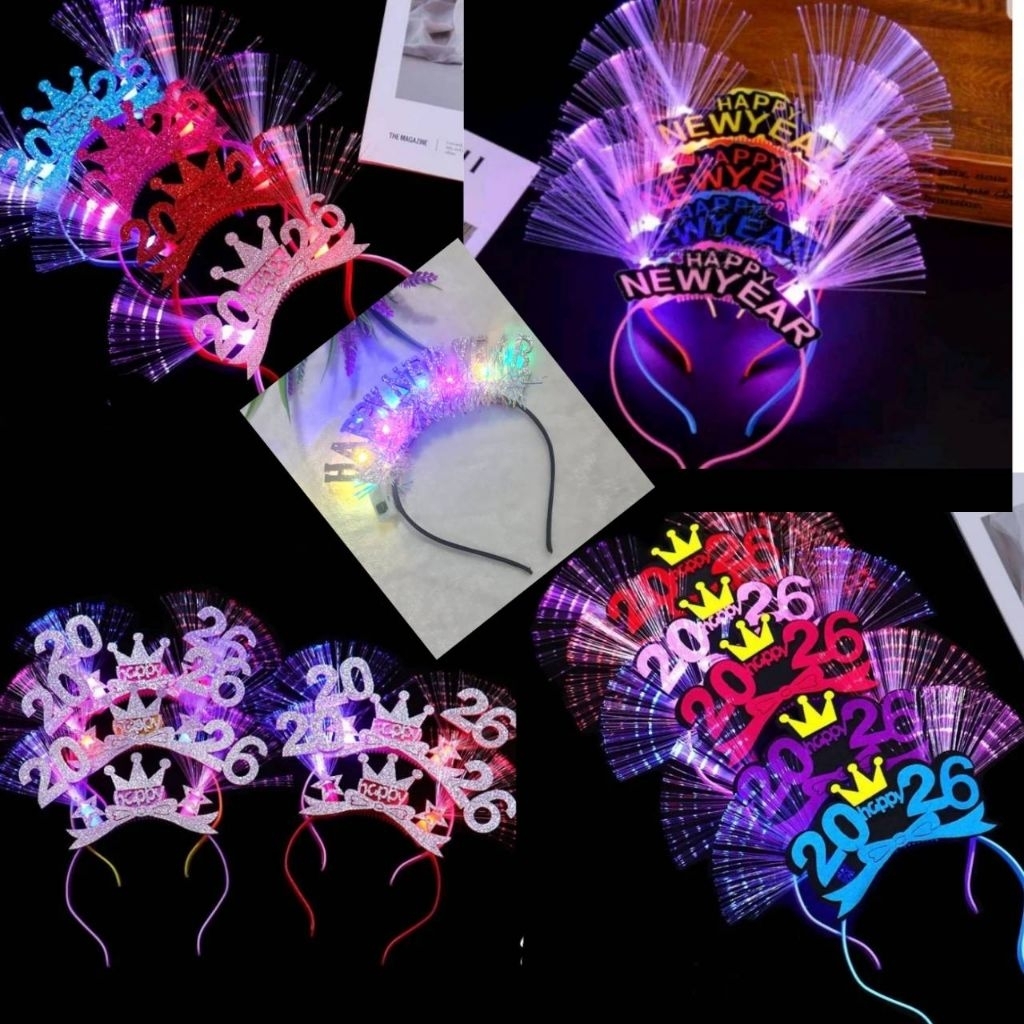 คาดผมปีใหม่ คาดผมปีใหม่2026 คาดผมปีใหม่มีไฟ