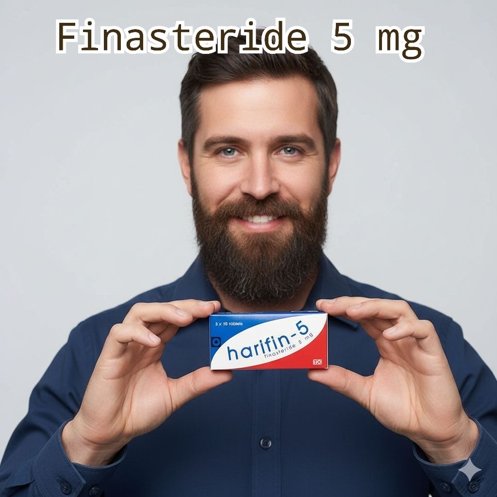 ปลูกผม หนวด Hafinn-5 mg เร่งผมยาว บำรุงรากผม