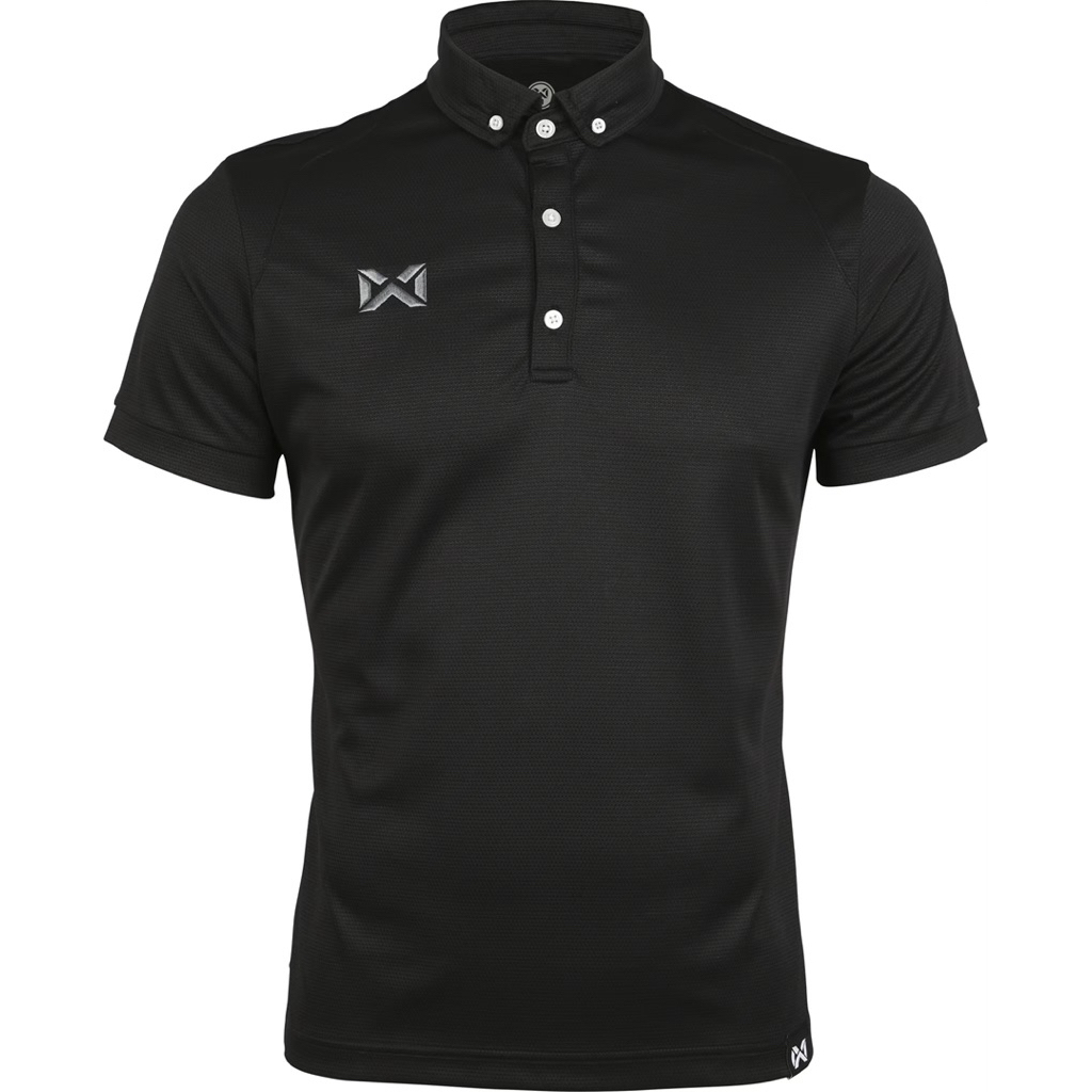 เสื้อสีดำ WA-3315N CLASSIC POLO WARRIX