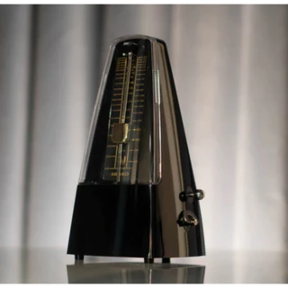 NIKKO 🦈เมโทรนอม ผลิตในประเทศญี่ปุ่น🦈 Metronome Standard Black เปียโน, กีตาร์, Guzheng, Erhu Racks ฯลฯ