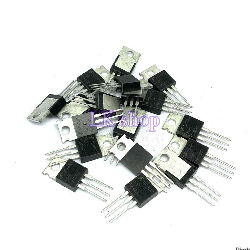 FQP19N20C  TO220 19A200V MOSFET N-Fet มอสเฟต ทรานซิสเตอร์ สินค้าพร้อมส่ง (ราคา1ตัว)