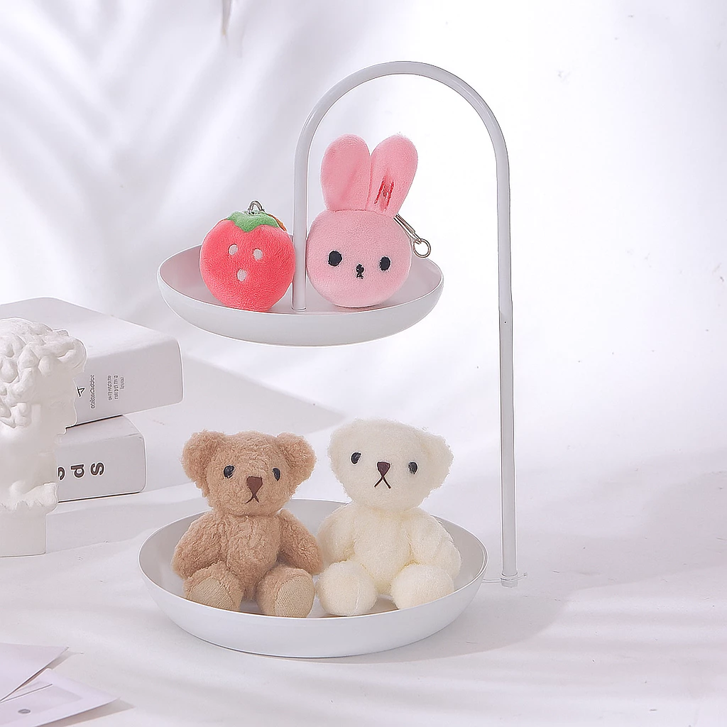 ถาด 2 ชั้น สำหรับของกิ๊ฟช็อป,ตกแต่ง เครื่องประดับ,แฟชั่น,ของใช้ไอที สไตล์หรูหรา แข็งแรง ทนทาน thumbnail 6