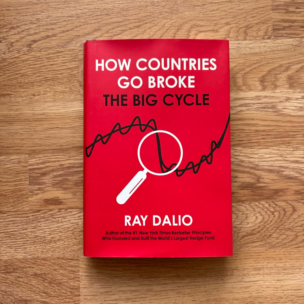 Hardcover How Countries Go Broke: The Big Cycle by Ray Dalio หนังสือ ปกแข็ง