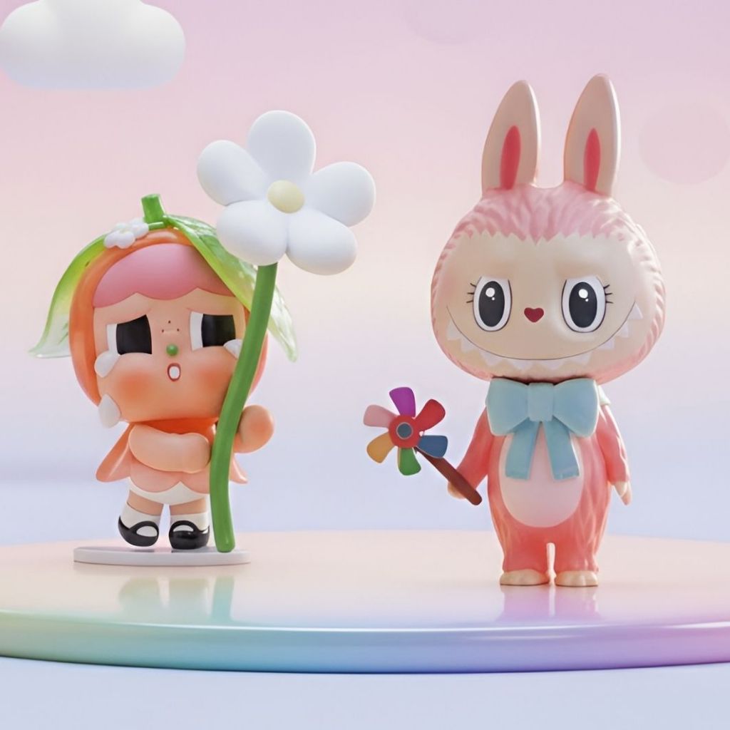 [พร้อมส่ง] ฟิกเกอร์ Crybaby  Sweet & Sour / Mokoko Pinwheel อาร์ตทอยจาก Popland ปักกิ่ง ของแท้💯