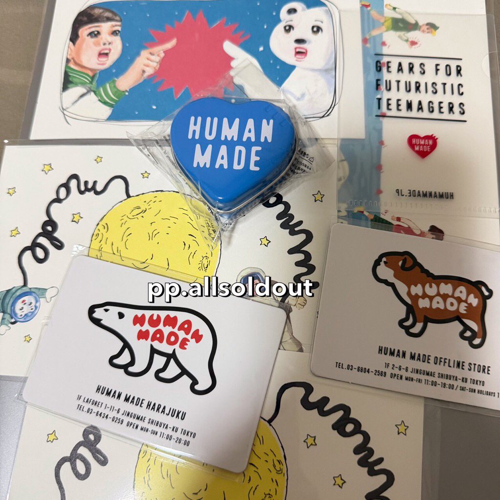 ของแท้ พร้อมส่ง ของที่ระลึก Human made จากช็อปญี่ปุ่น Human made souvenior from Japan
