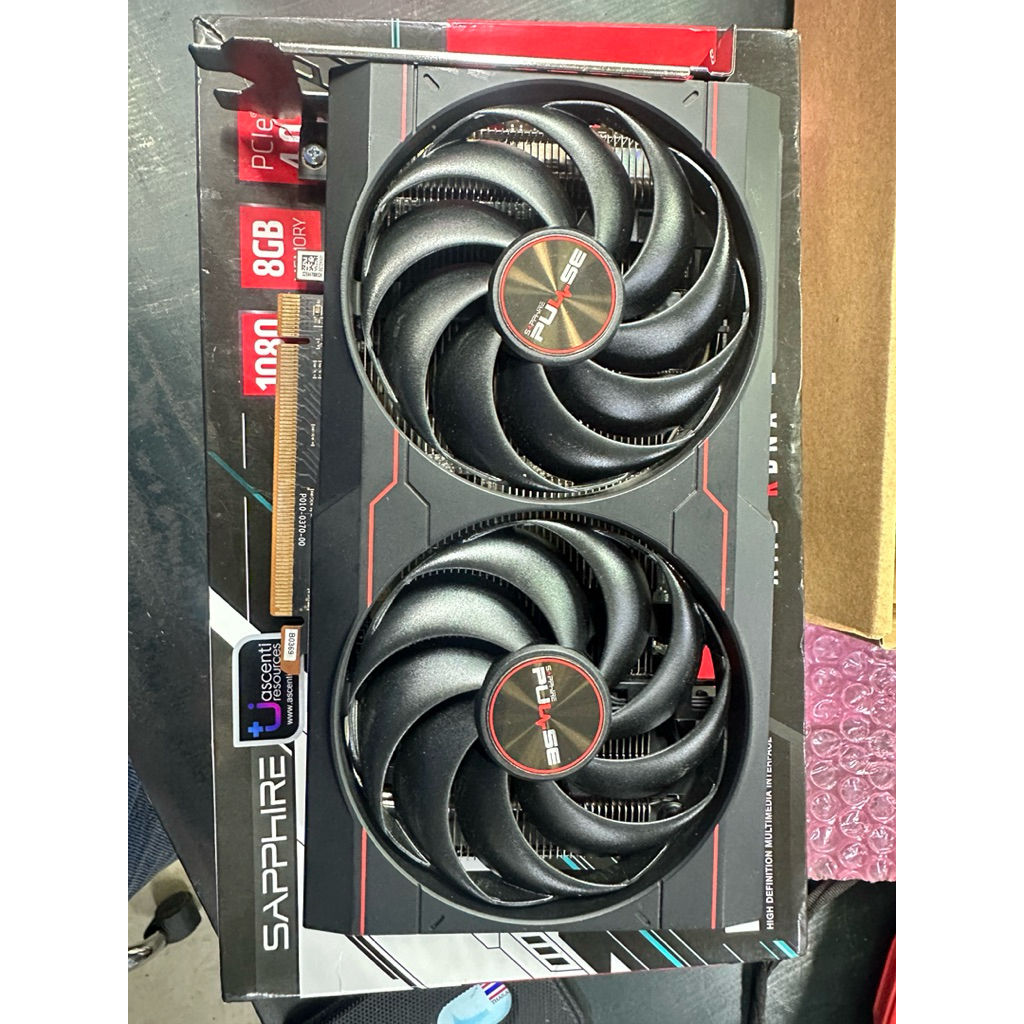 AMD RX 6600/8GB SAPPHIRE PULSE GAMING (D6)