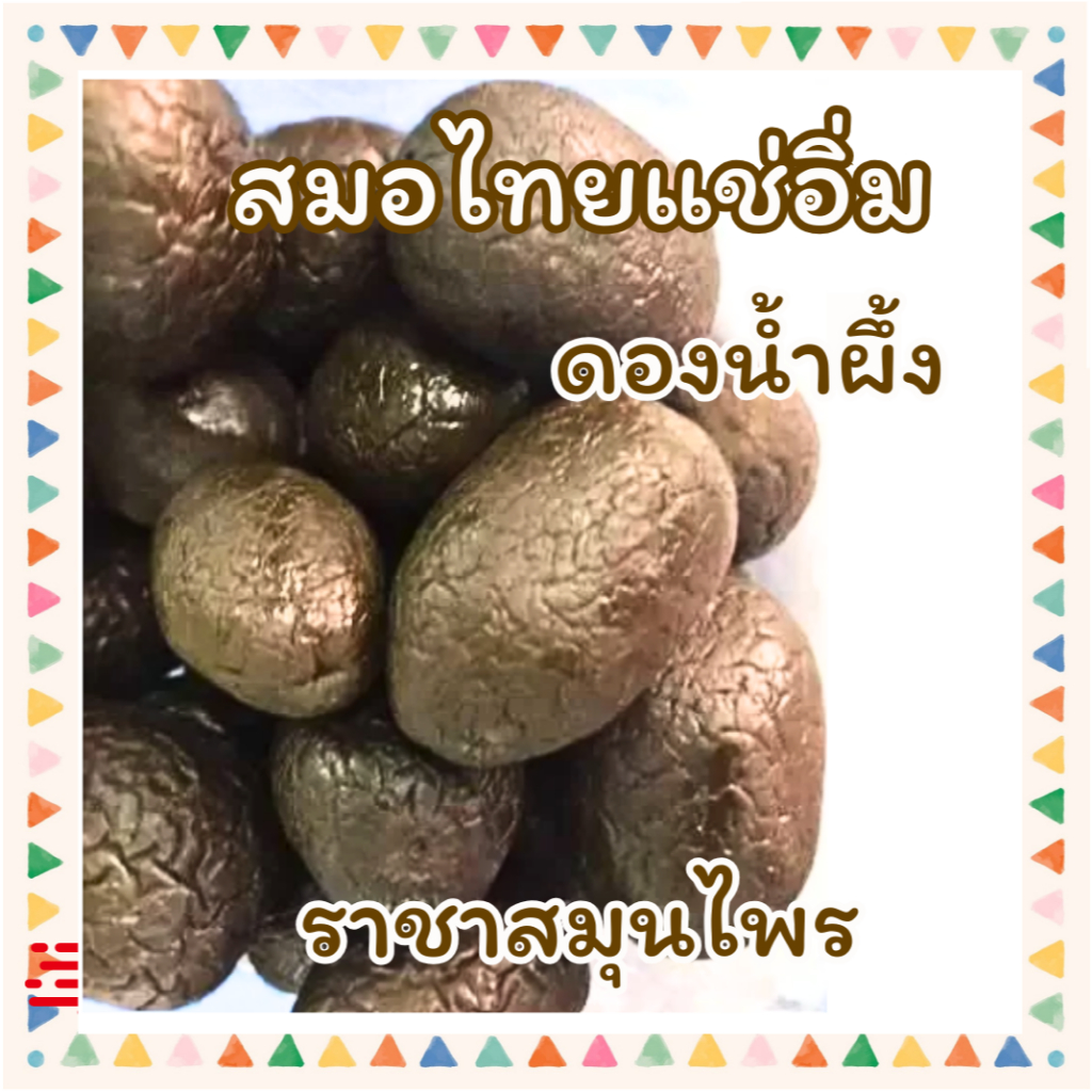 สมอไทยแช่อิ่ม ดองกับน้ำผึ้ง 500 กรัม หอมแบบไทย เม็ดใหญ่เนื้อน้อย แบบสมอไทยแท้ สะอาดใหม่ ผิวไม่ตกกระ