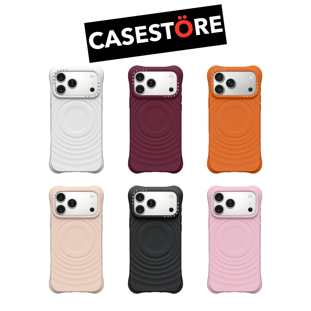 [🌀พร้อมส่ง🌀] CASETiFY | Ripple Case - Essentials by CASETiFY™ ใช้สำหรับ iPhone 17 Series