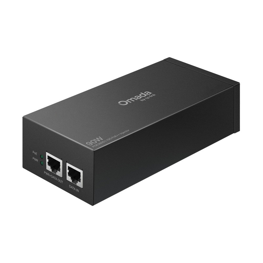 TP-Link POE380S Omada PoE++ Injector 90W รองรับ 10Gbps จ่ายไฟแรง เสถียร ปลอดภัย