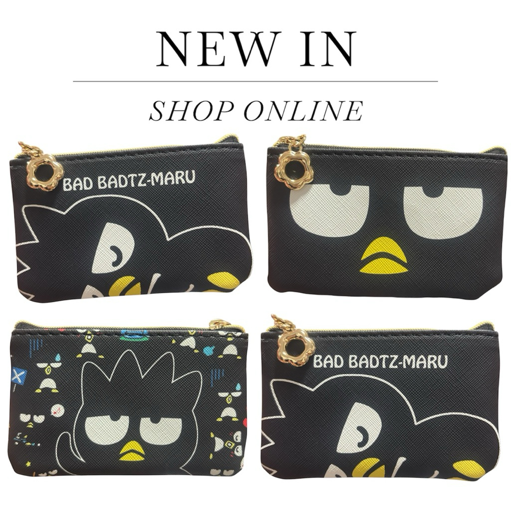กระเป๋าเหรียญลาย Bad Badtz-Maru น่ารักเท่แบบมินิมอล กระเป๋าใส่เหรียญ
