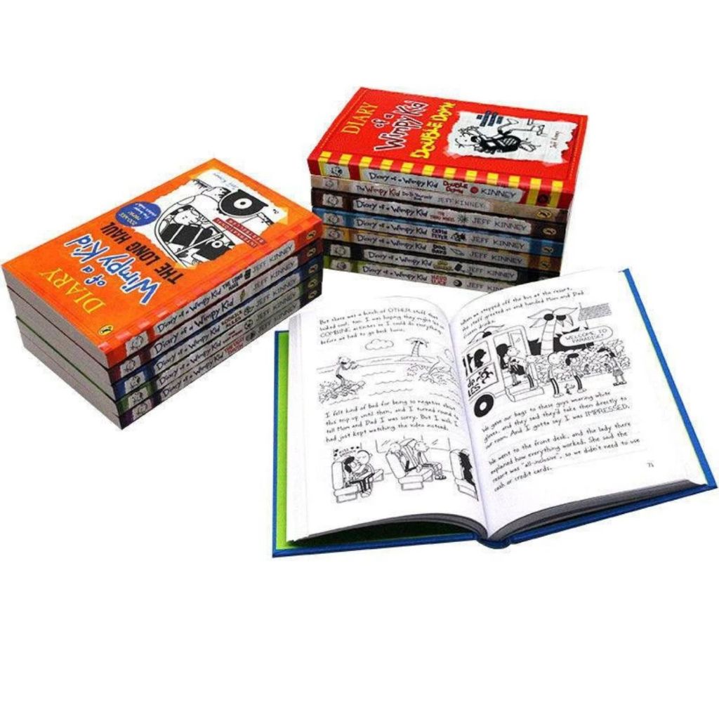 Diary of a Wimpy Kid Boxed Set (24 Books) -- หนังสือการ์ตูนภาษาอังกฤษ รูปที่ 3