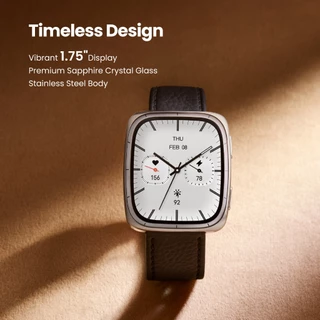 Amazfit Active 2 Square (Premium) 43mm Smartwatch พร้อมระบบGPS 5 ระบบดาวเทียม โหมดกีฬา160+ แบตนาน 19 วัน