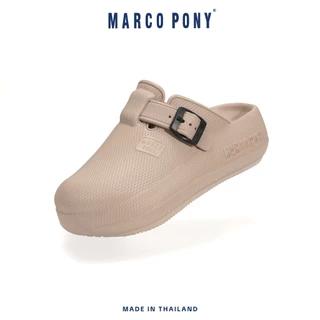 Marco Pony รองเท้าแตะผู้หญิง กันลื่น รองเท้าแตะหัวโต พื้นหนา วัสดุ EVA สะดวกสบายทุกฤดู ลำลอง MH9029