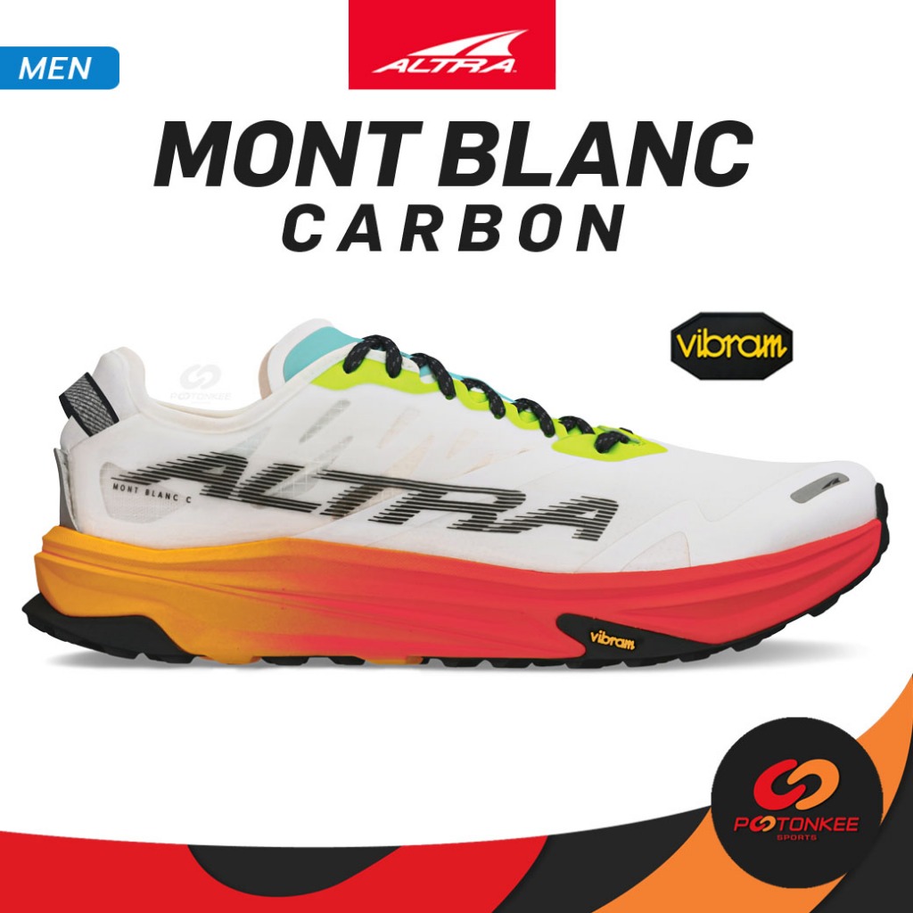 ALTRA MONT BLANC CARBON (Men) รองเท้าวิ่ง เทรล มีแผ่นคาร์บอนเต็มแผ่น พื้นVIBRAM ยึดเกาะดีเยี่ยม