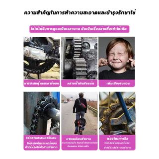 700mlสเปรย์หล่อลื่นโซ่ สเปรย์ล้างโซ่ น้ำยาล้างโซ่ ขจัดเสียงรบกวนที่ผิดปกต หล่อลื่น ทำความสะอาด ป้องกันสนิม