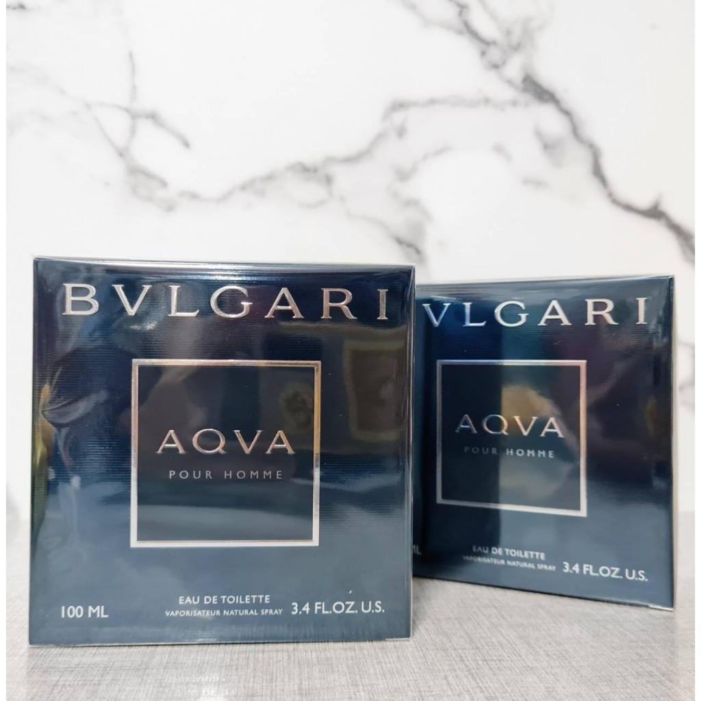 BVLGARI AQVA Pour Homme EDT 100ml กล่องซีล สคบ