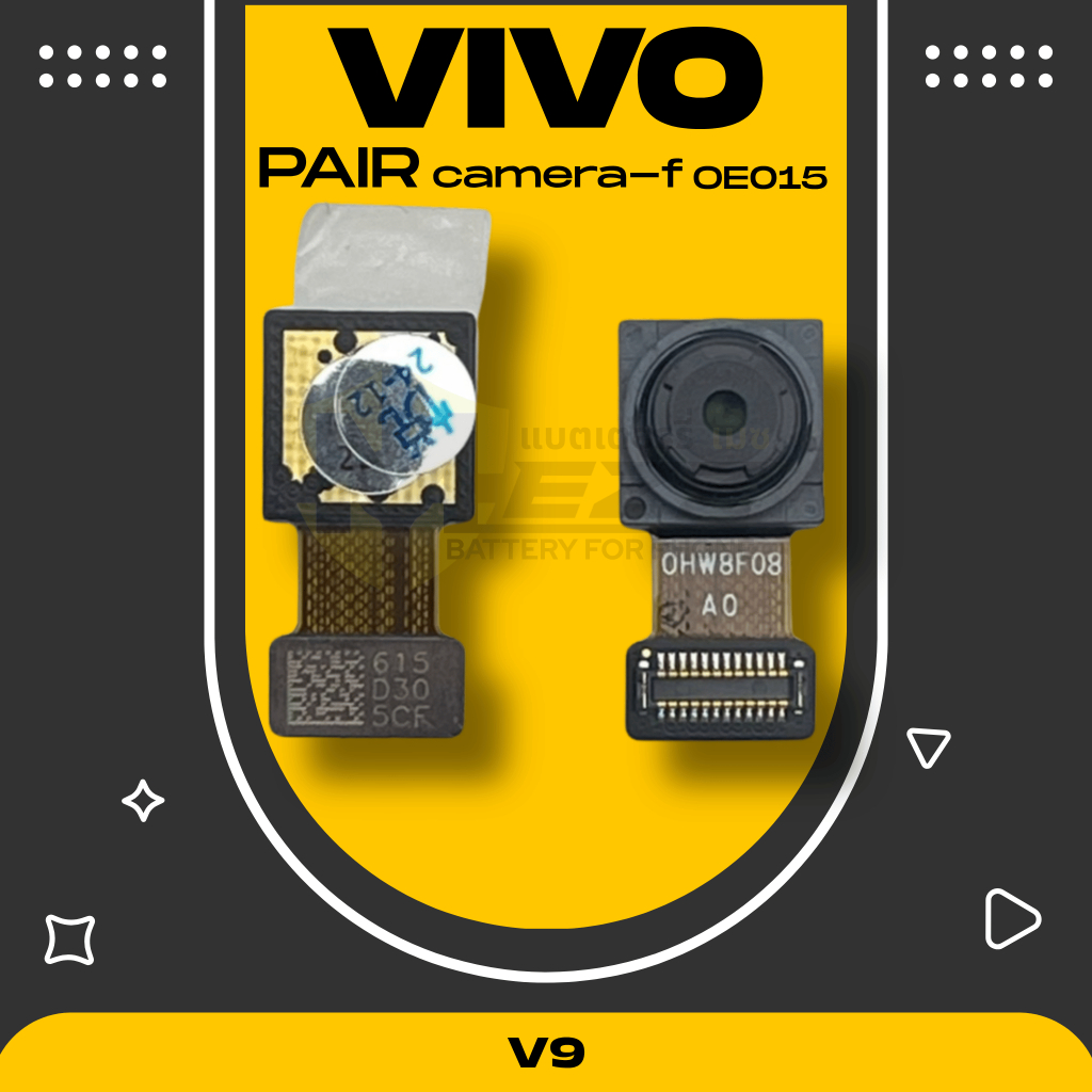 กล้องหน้า Front Camera Vivo V9
