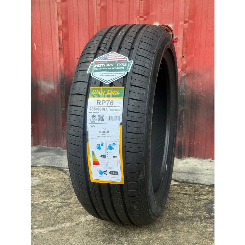 Westlake รุ่น RP76 205/50R17 ยางติดรถ BYD DOLPHIN ยางปี2026 แถมฟรีจุ๊บยาง ราคาต่อเส้น
