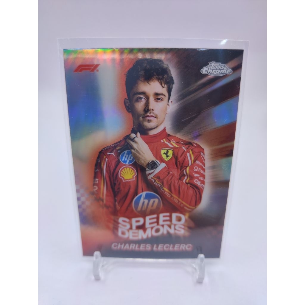 การ์ด f1 2022 topps  charles leclerc limited