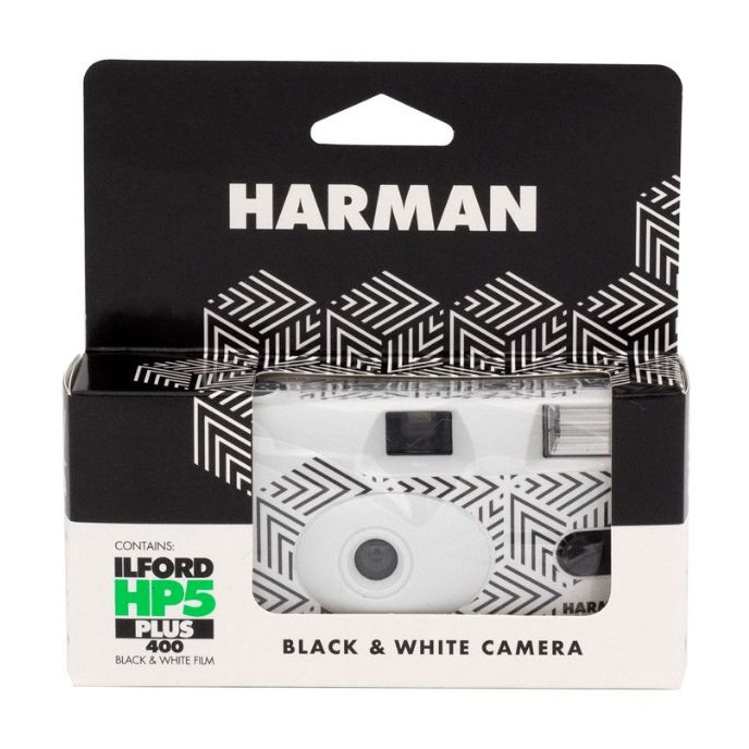 กล้องฟิล์ม Harman Single Use Camera HP5 400 กล้องใช้แล้วทิ้ง Ilford ขาวดำ กล้องฟิล์มใช้แล้วทิ้ง