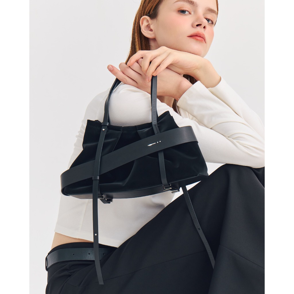 dashbrand DA36 Obi - Black กระเป๋ามินิมอลสีดำ ใบกะทัดรัด สะพายไหล่