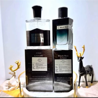 น้ำหอม2กลิ่น Black man+Knight Ariana เเพ็คคู่ 100ml.⚡️ส่งไว 🚚ส่งของทุกวัน