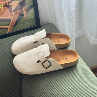 Rarin [ Hadi.bkk ] 36 - 41 Slippers suede