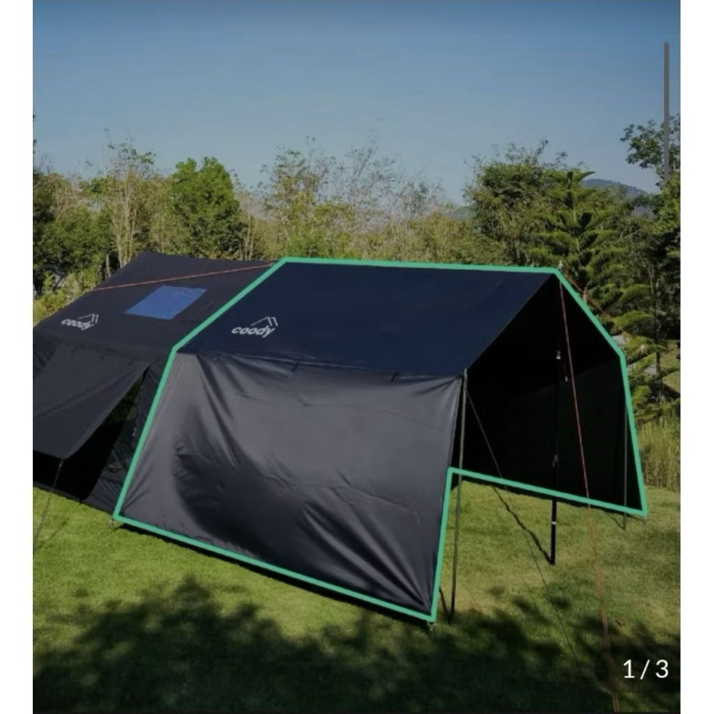COODY Rain Cover ทาร์ปกันฝน (ไม่มีซิป) สำหรับเต็นท์ coody 8.0 /13.68ตรงรุ่น มี 4 สี - รูปที่ 7