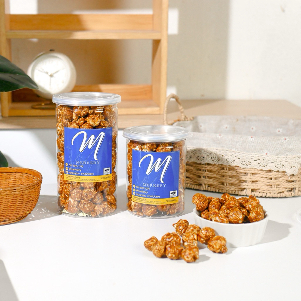 [รสกาแแฟ] MERKERY เมอร์เกอรี่ป๊อปคอร์น รสกาแฟ (85-140g)