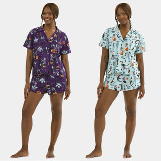 CELEBRATE แท้💯 Halloween Women’s Printed Notched Top and Sho…