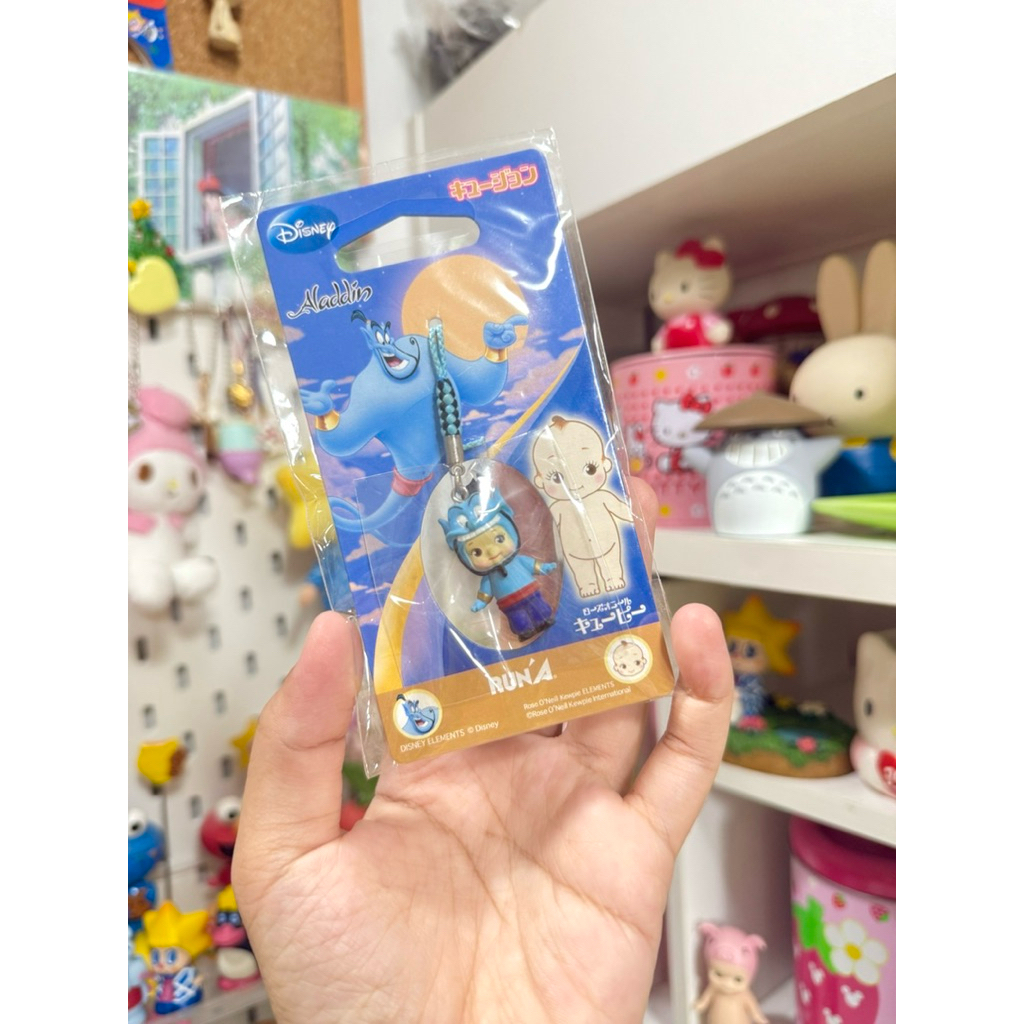พวงกุญแจ Kewpie x Disney Aladdin  งานคอลเก่า น่าสะสม ของแท้จากญี่ปุ่น🇯🇵