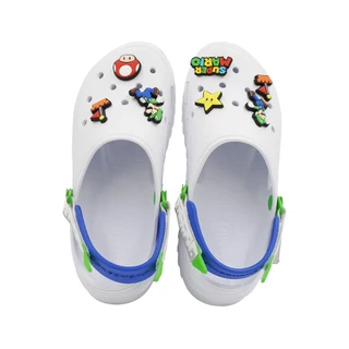 Skechers สเก็ตเชอร์ส รองเท้าผู้ชาย Men Nintendo Foamies Surge Shoes - 802027-WHT