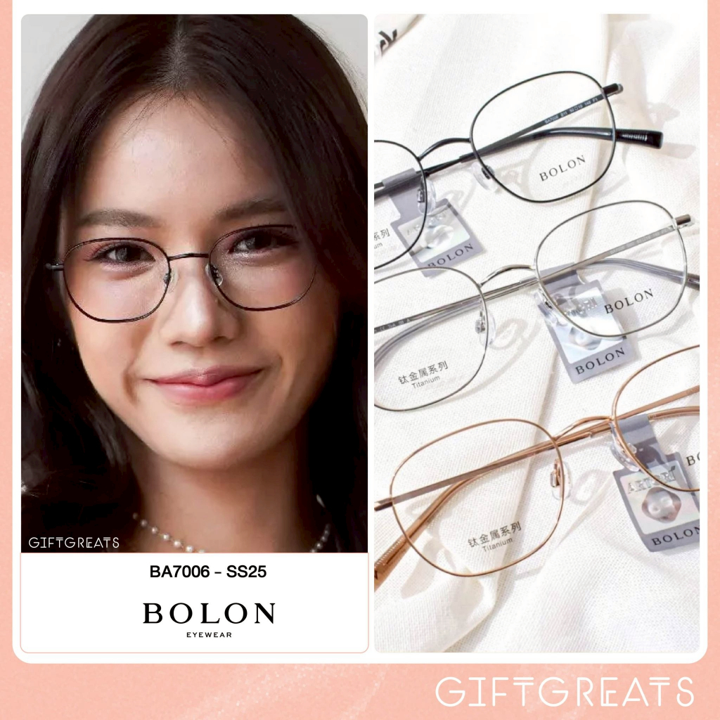 BOLON Bamberg BA7006 - SS25 Bolon Eyewear กรอบแว่นตา โบลอน giftgreats