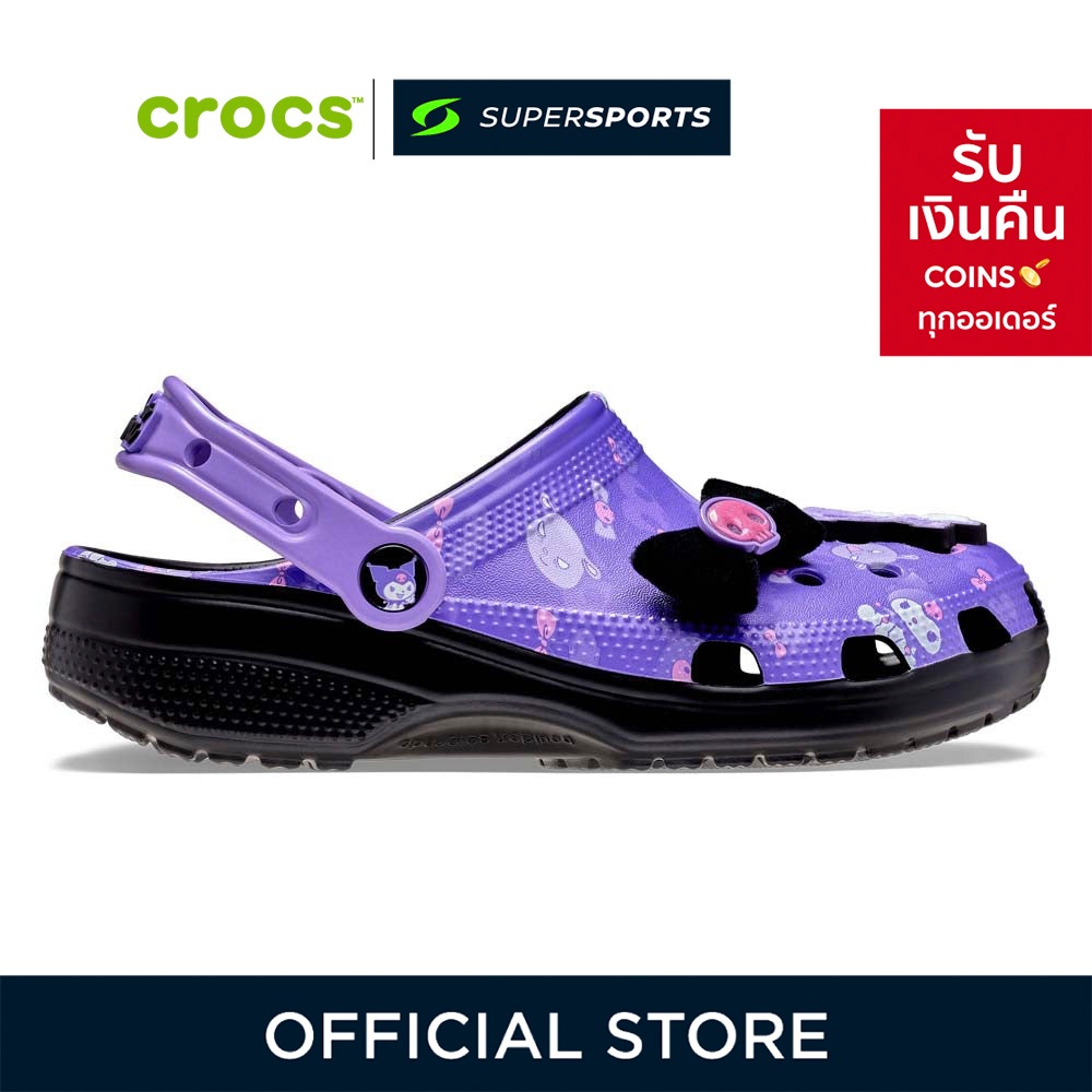 CROCS Kuromi Classic Clog รองเท้าลำลองผู้ใหญ่