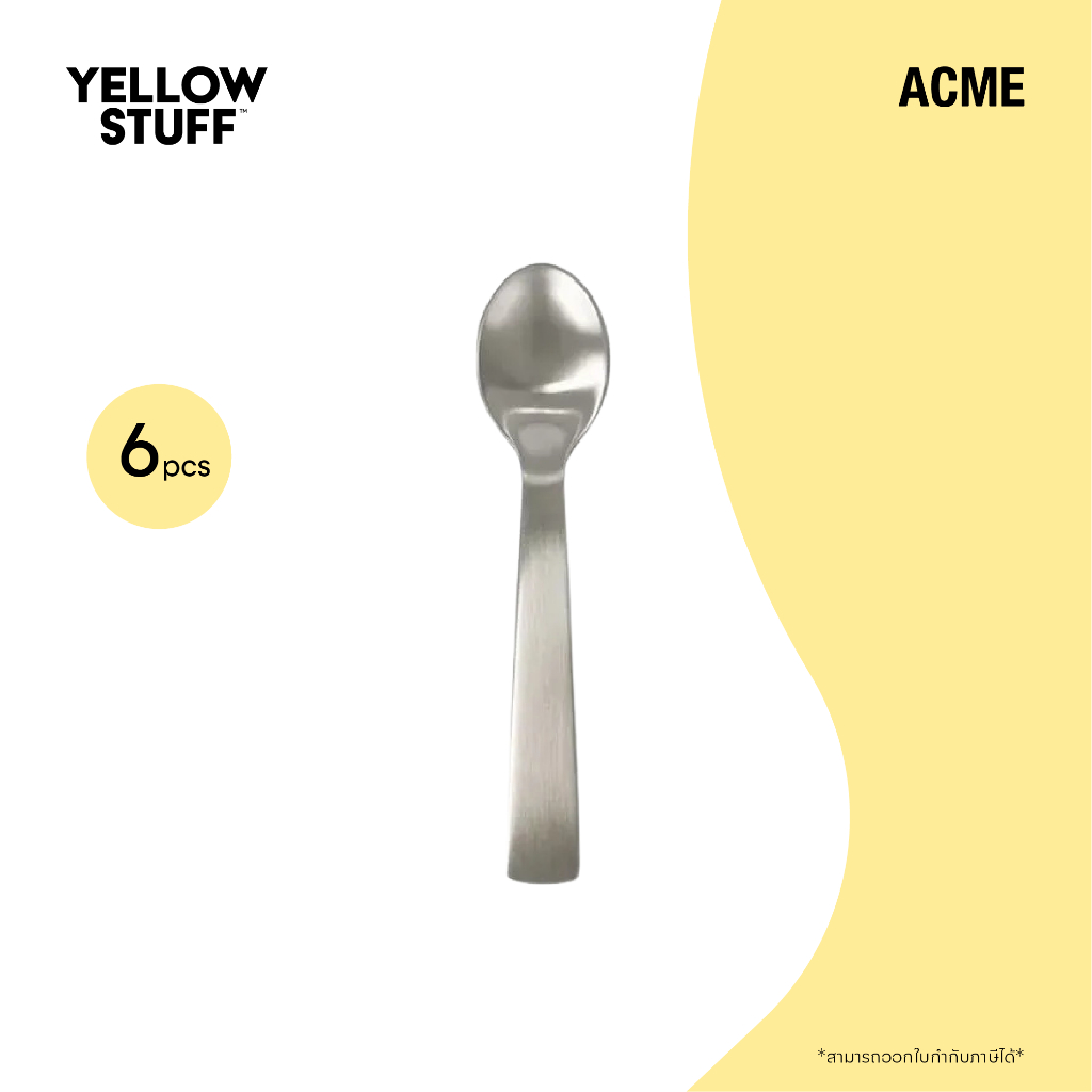 ACME - Teaspoon Stainless Steel (6 pcs)