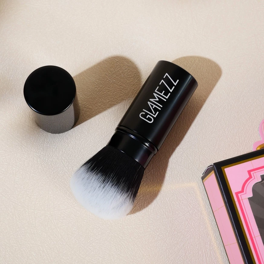 GLAMEZZ แปรงคาบูกิ ปัดแก้ม ปัดแป้ง รุ่นมีฝาปิด (ของแท้) **พร้อมส่ง** แปรงปัดแก้มขนนุ่มฟู แปรงปัดแก้มแต่งหน้า
