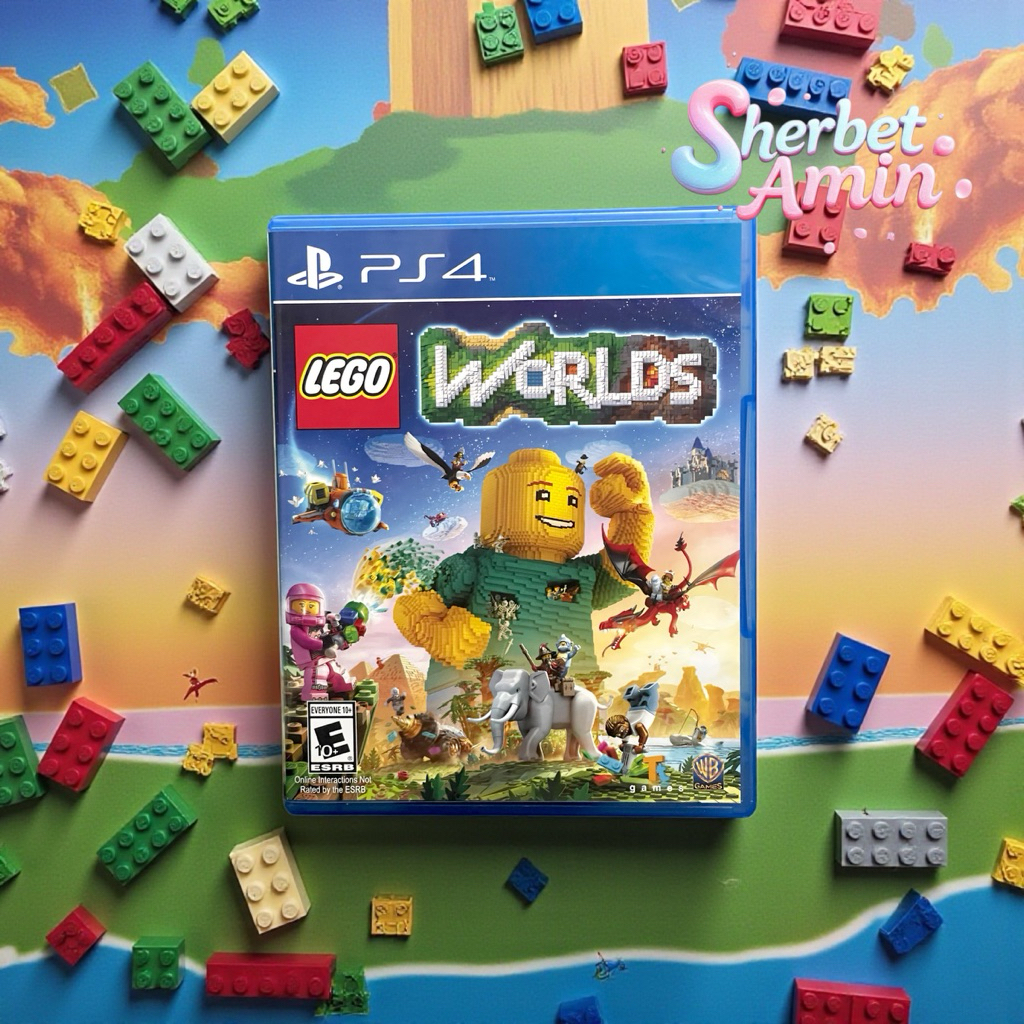 แผ่นเกม Ps4 / Lego Worlds